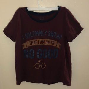 harry potter crop top